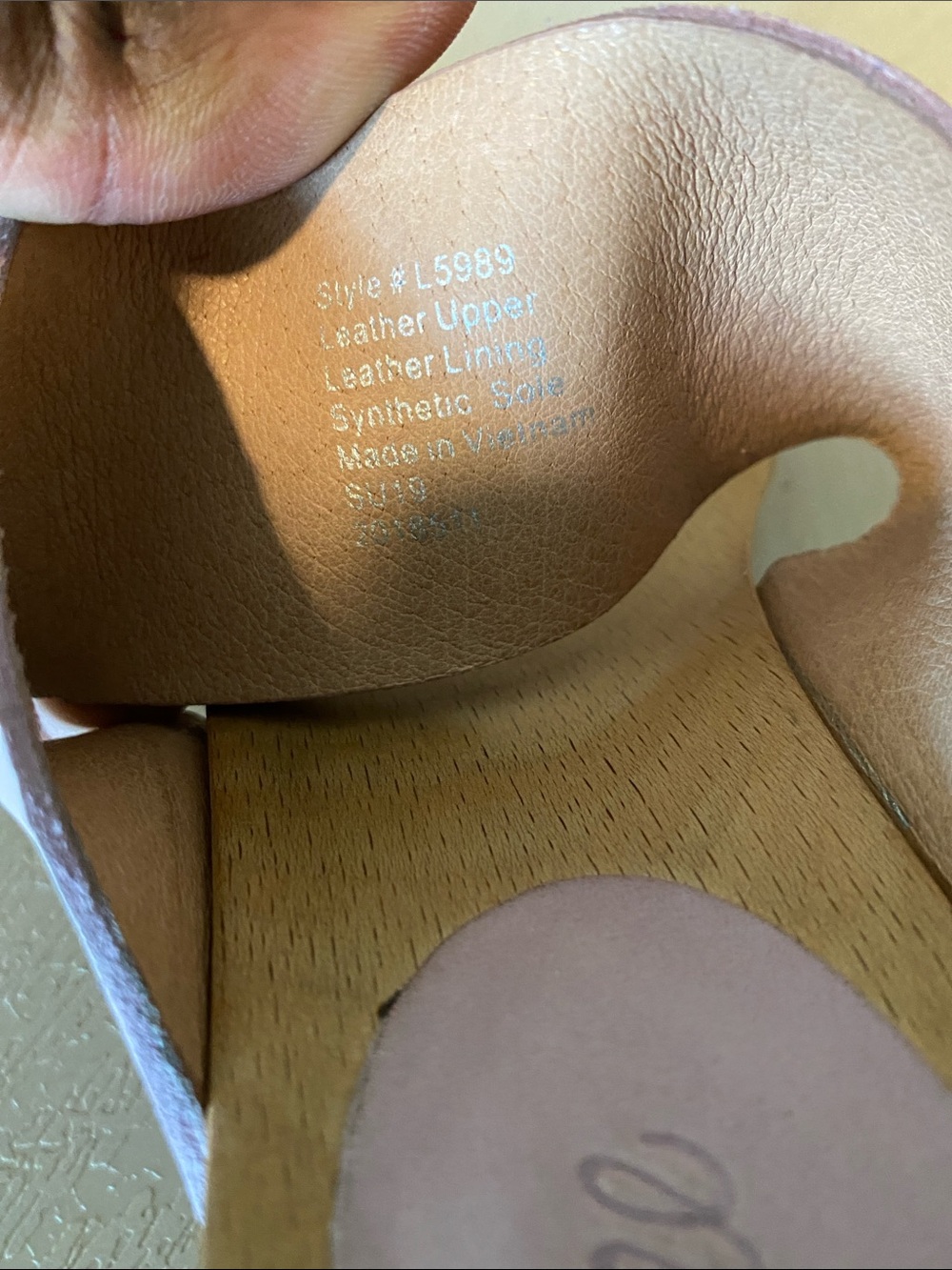 Madewell | Lilac Leather Wooden Clog Sandals 9.5 - Picture 6 of 10